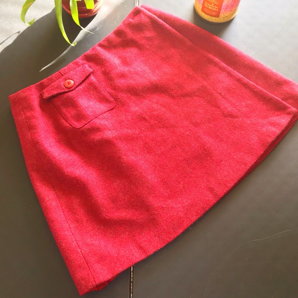Wool mini skirt❗️